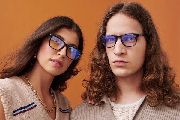 The Book Club "A Doom Of Funs Blown" Blue Light Reading Glasses - Black