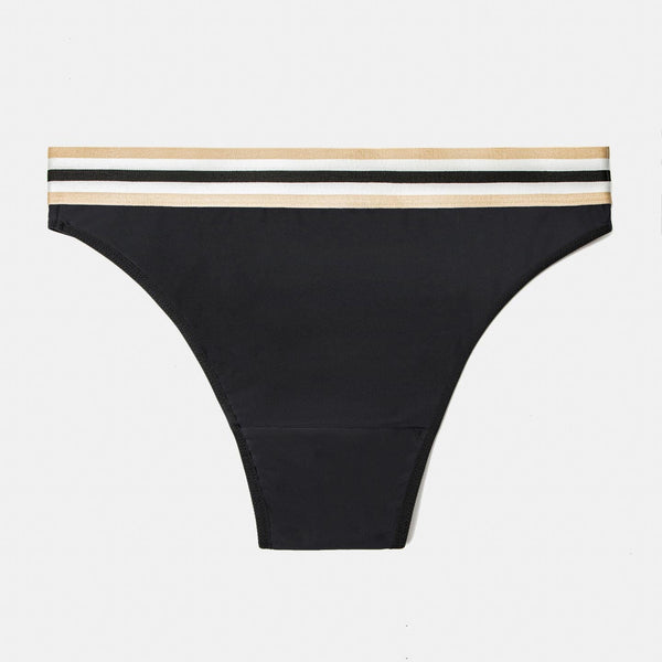 XULA Eco Period Underwear | Emma Gold Panty + Moderate Flow Pad Pack