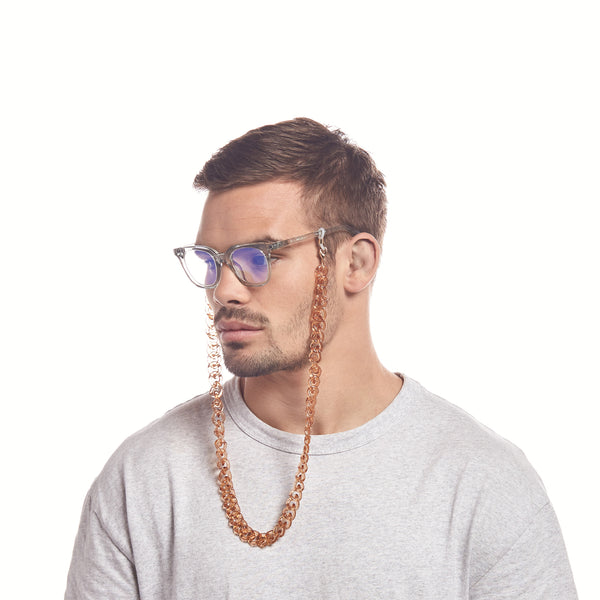 The Book Club Chunky Eyewear/Mask Chain - Tan