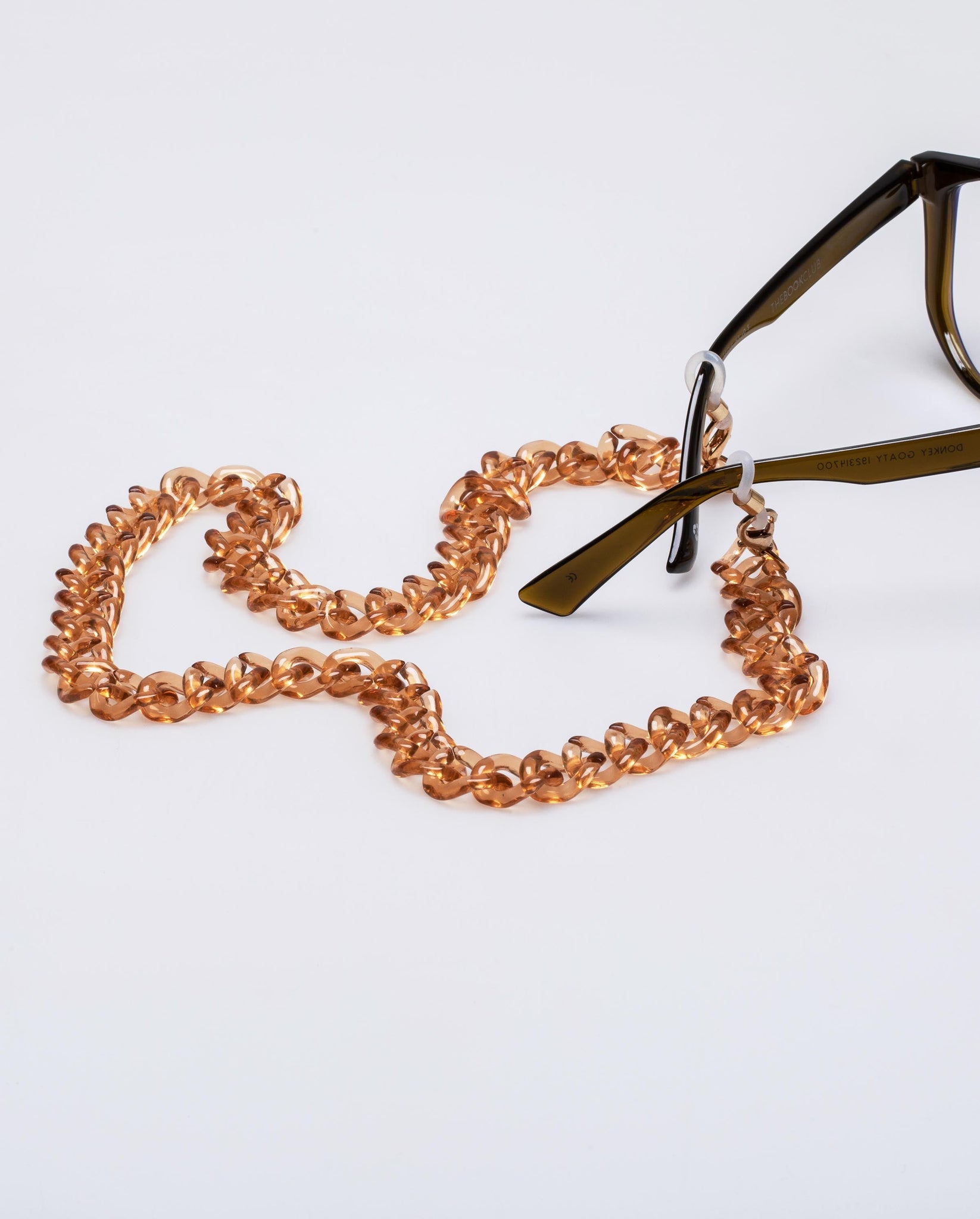 The Book Club Chunky Eyewear/Mask Chain - Tan