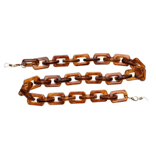 The Book Club Chunky Chain - Tawny Tort - PresenceConcept.com