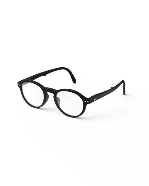 IZIPIZI #F READING Black Foldable Reading Glasses