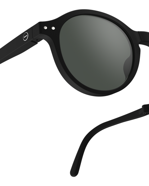 IZIPIZI #F SUN Black Folding Sunglasses