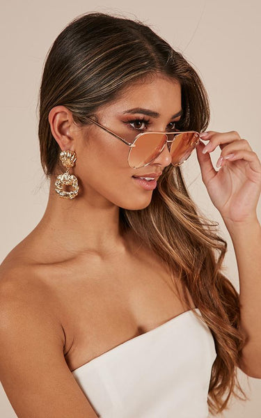 QUAY AUSTRALIA - HIGH KEY MINI ROSE/COPPER FADE - PresenceConcept.com