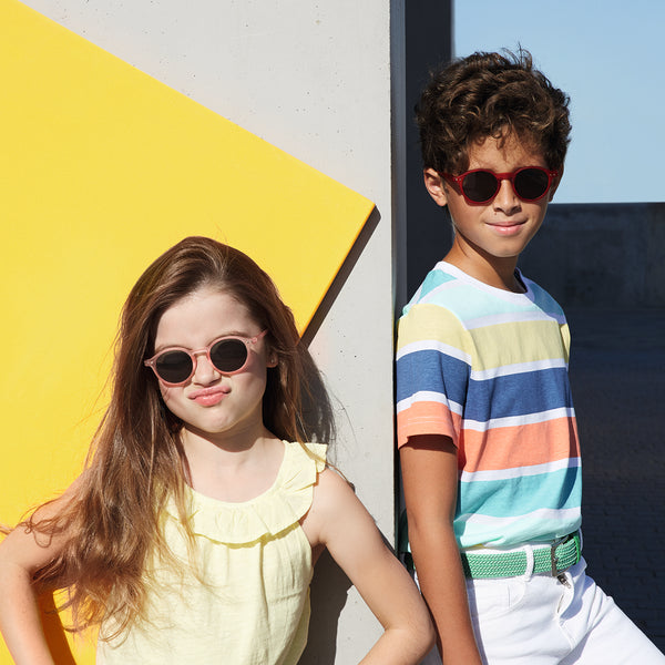 IZIPIZI #D SUN JUNIOR (Children 5-10 Years) Pink Kids Sunglasses