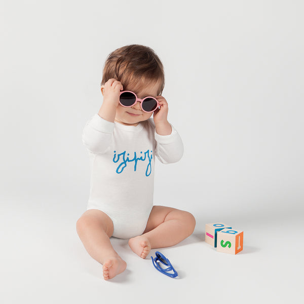 IZIPIZI #SUN BABY (0-9 Months) Pastel Pink Baby Sunglasses