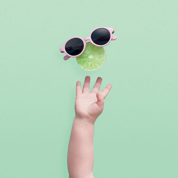 IZIPIZI #SUN BABY (0-9 Months) Pastel Pink Baby Sunglasses