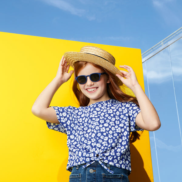 IZIPIZI #C SUN JUNIOR (Children 5-10 Years) Navy Blue Kids Sunglasses