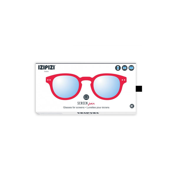 IZIPIZI PARIS Malaysia - #C SCREEN JUNIOR (Children 3-10 Years) Red - PresenceConcept.com