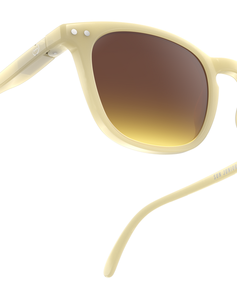 IZIPIZI #E SUN JUNIOR (Children 5-10 Years) Glossy Ivory Kids Sunglasses (Daydream Collection)