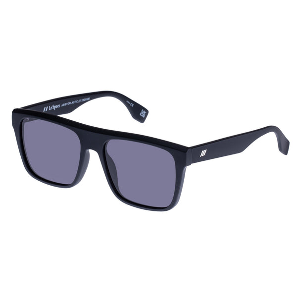 LE SPECS ARISTOPLASTIC Matte Black Sunglasses | PresenceConcept.com