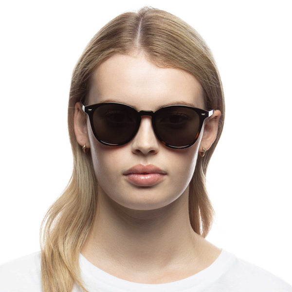 LE SPECS BANDWAGON Black Tort Sunglasses | PresenceConcept.com