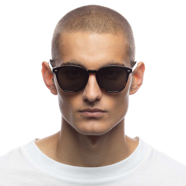 LE SPECS BANDWAGON Black Tort Sunglasses | PresenceConcept.com