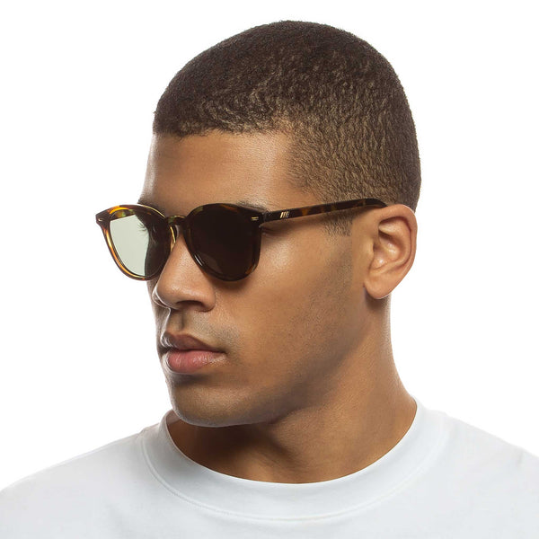 LE SPECS BANDWAGON Forrest Tort Sunglasses | PresenceConcept.com