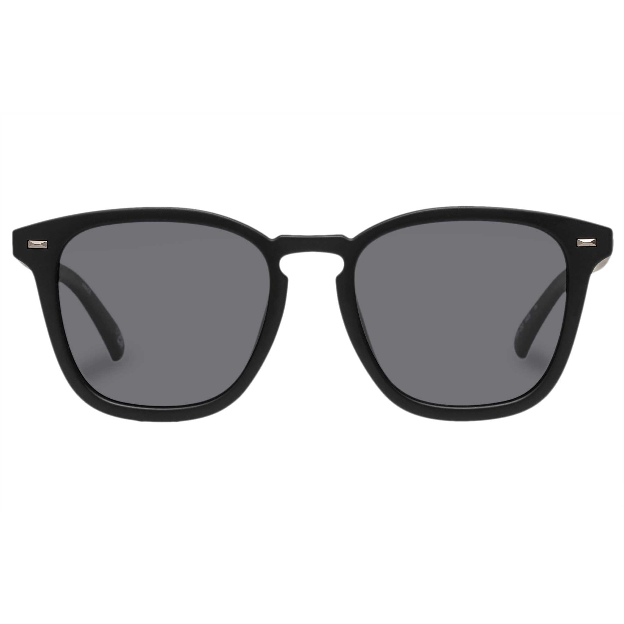 LE SPECS BIG DEAL Matte Black Polarized Sunglasses | PresenceConcept.com