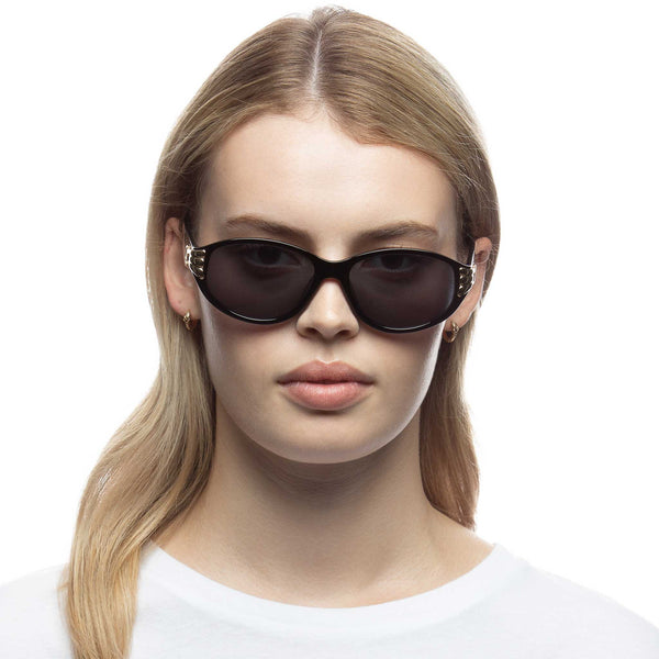 LE SPECS BOMBSHELL Black Sunglasses | PresenceConcept.com