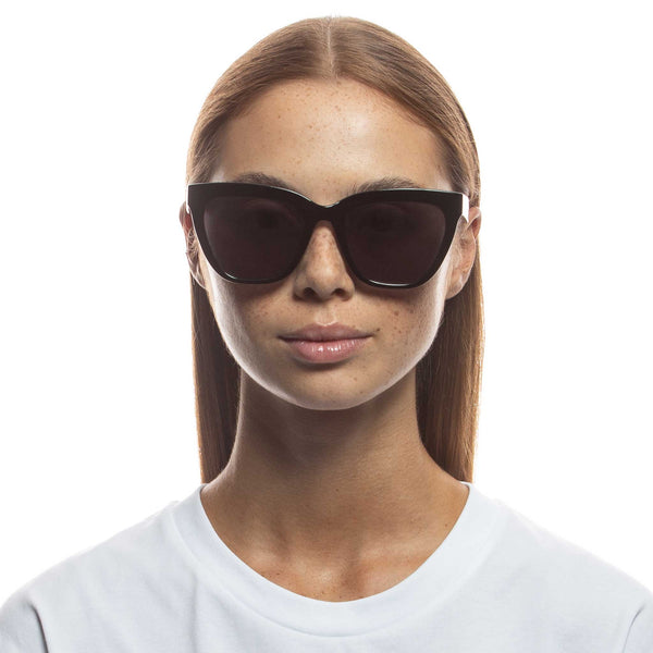 LE SPECS ENTHUSIPLASTIC Black (Le Sustain Collection) Sunglasses | PresenceConcept.com