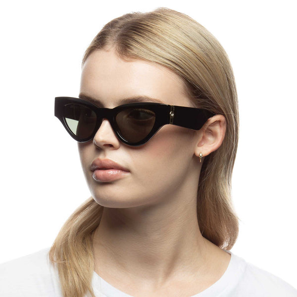 LE SPECS FANPLASTICO Black (Le Sustain Collection) Sunglasses | PresenceConcept.com