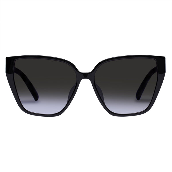 LE SPECS FASH-HUN ALT FIT Shiny Black Sunglasses | PresenceConcept.com