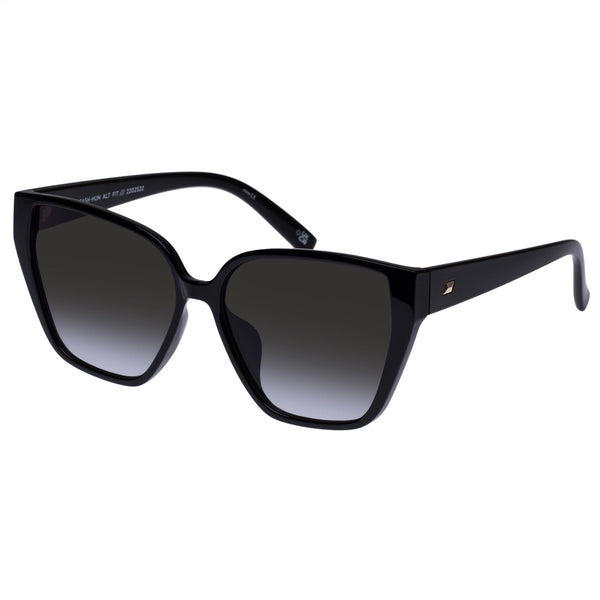 LE SPECS FASH-HUN ALT FIT Shiny Black Sunglasses | PresenceConcept.com