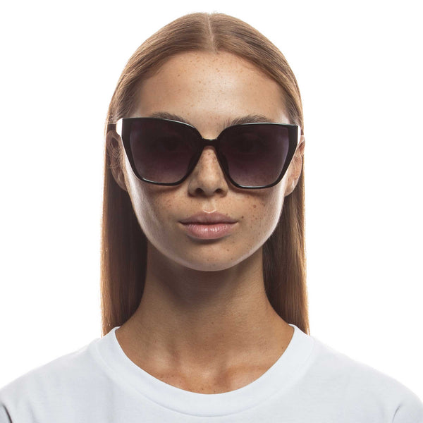 LE SPECS FASH-HUN ALT FIT Shiny Black Sunglasses | PresenceConcept.com