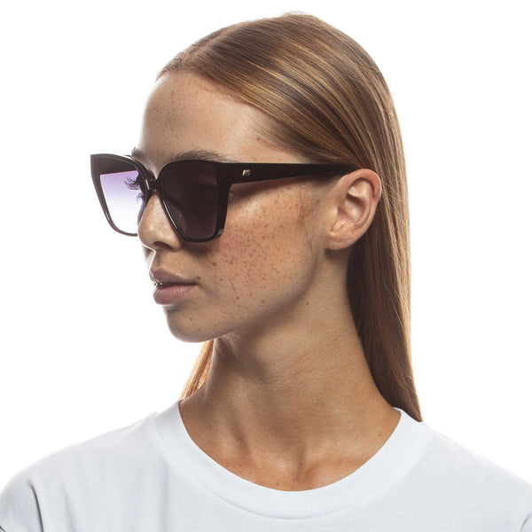 LE SPECS FASH-HUN ALT FIT Shiny Black Sunglasses | PresenceConcept.com