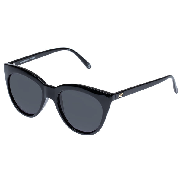LE SPECS HALFMOON MAGIC Black Sunglasses | PresenceConcept.com