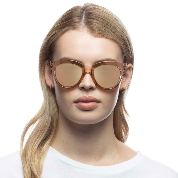 LE SPECS HALFMOON MAGIC Copper Sunglasses | PresenceConcept.com