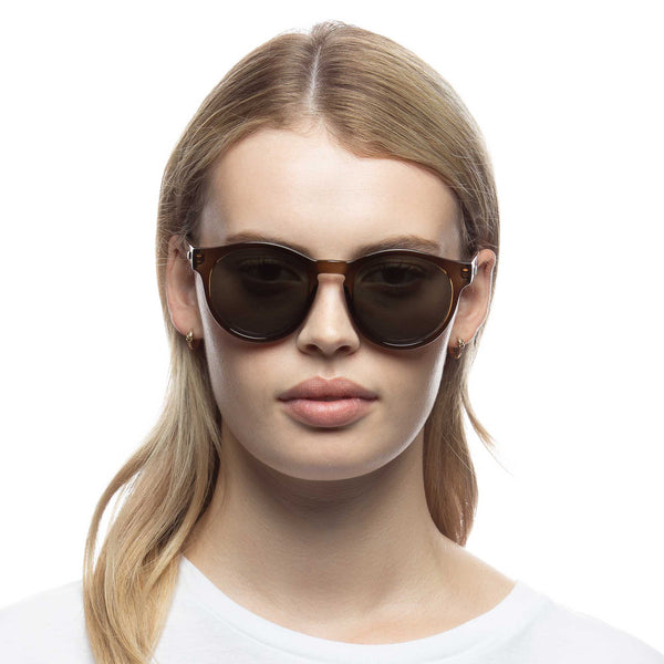 LE SPECS HEY MACARENA Olive Sunglasses | PresenceConcept.com