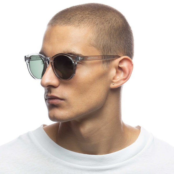 LE SPECS HEY MACARENA Pewter Polarized Sunglasses | PresenceConcept.com