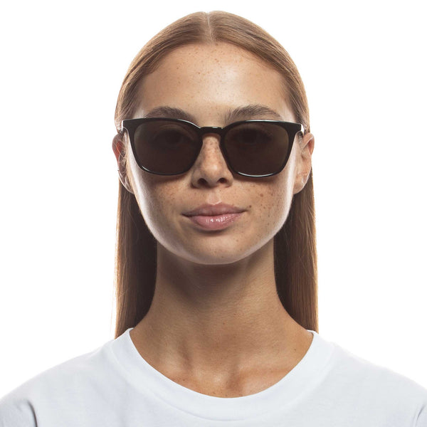 LE SPECS HUZZAH Black Sunglasses | PresenceConcept.com