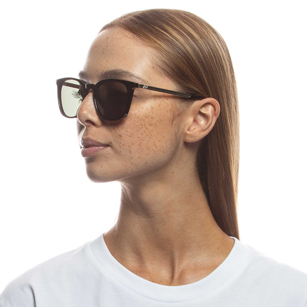 LE SPECS HUZZAH Black Sunglasses | PresenceConcept.com