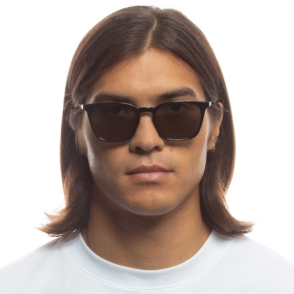 LE SPECS HUZZAH Black Sunglasses | PresenceConcept.com