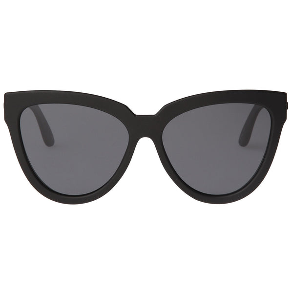 LE SPECS LIAR LAIR Black Rubber Polarized Sunglasses | PresenceConcept.com