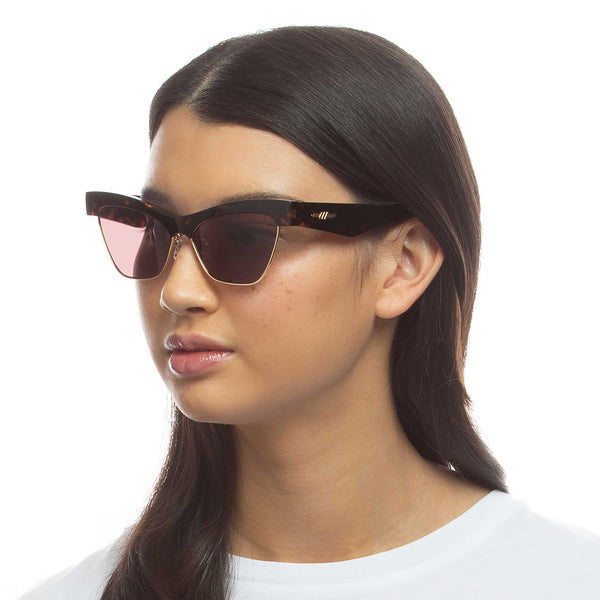 LE SPECS MOUNTAIN HIGH Tokyo Tort/Gold Sunglasses | PresenceConcept.com