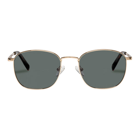 LE SPECS NEPTUNE DEUX Gold Polarized Sunglasses | PresenceConcept.com