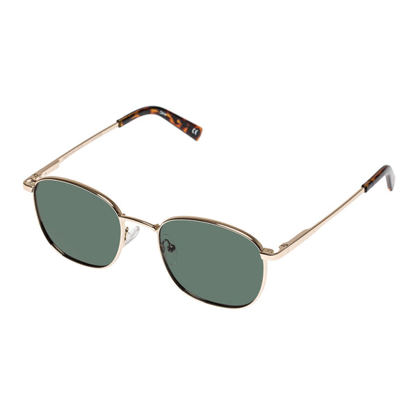 LE SPECS NEPTUNE DEUX Gold Polarized Sunglasses | PresenceConcept.com