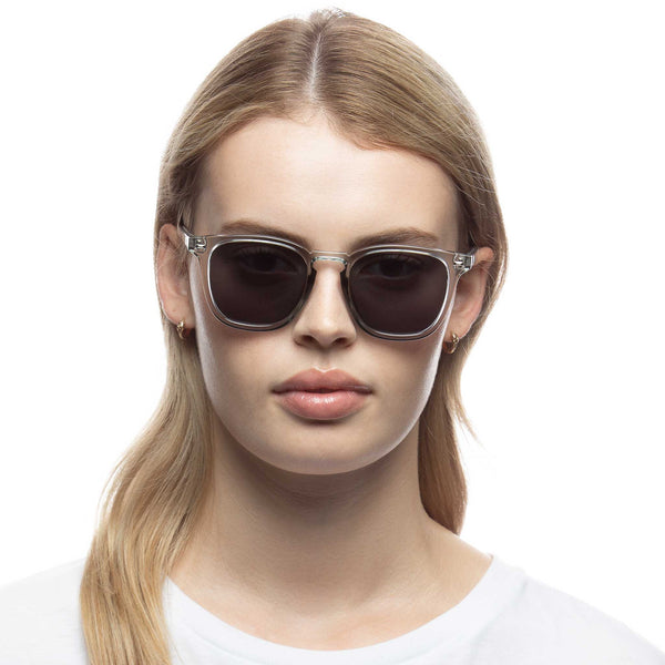 LE SPECS NO BIGGIE Pewter Sunglasses | PresenceConcept.com