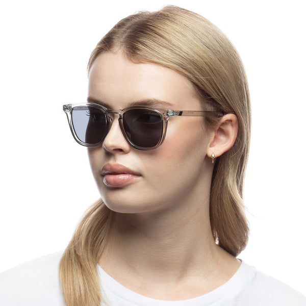 LE SPECS NO BIGGIE Pewter Sunglasses | PresenceConcept.com