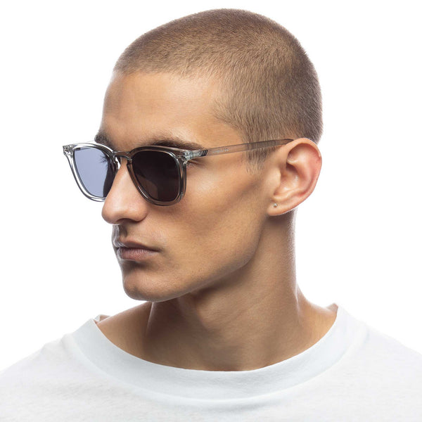 LE SPECS NO BIGGIE Pewter Sunglasses | PresenceConcept.com