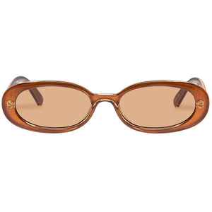 LE SPECS OUTTA LOVE Caramel Sunglasses | PresenceConcept.com