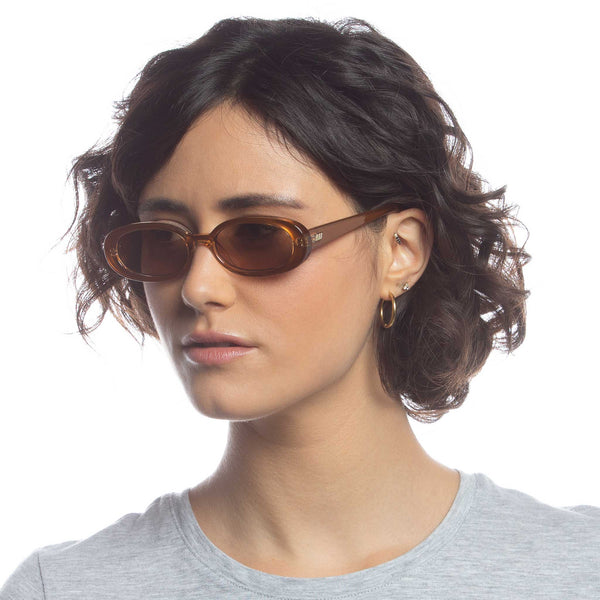 LE SPECS OUTTA LOVE Caramel Sunglasses | PresenceConcept.com