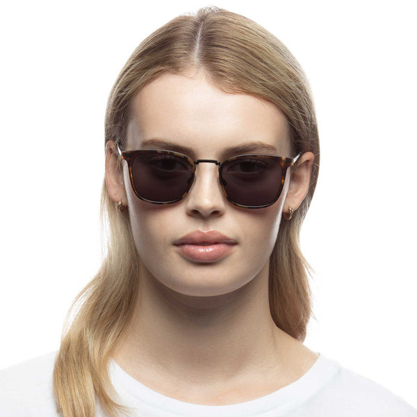 LE SPECS RACKETEER Matte Tort Sunglasses | PresenceConcept.com