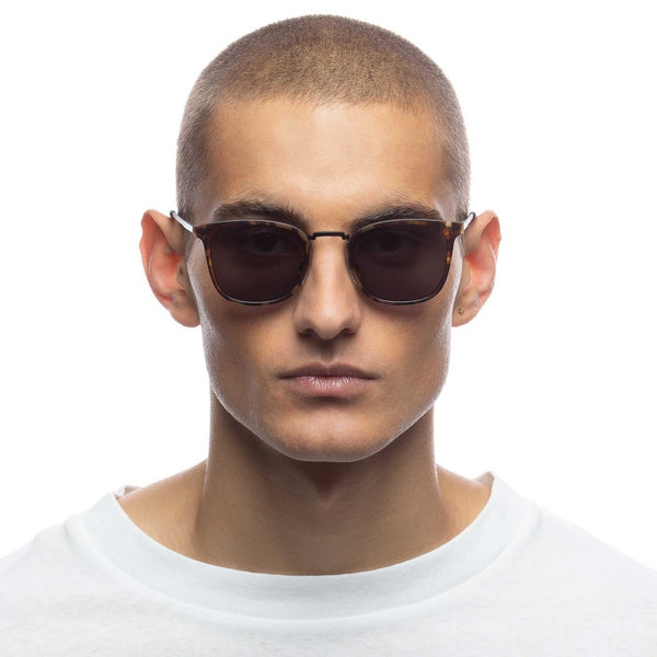 LE SPECS RACKETEER Matte Tort Sunglasses | PresenceConcept.com