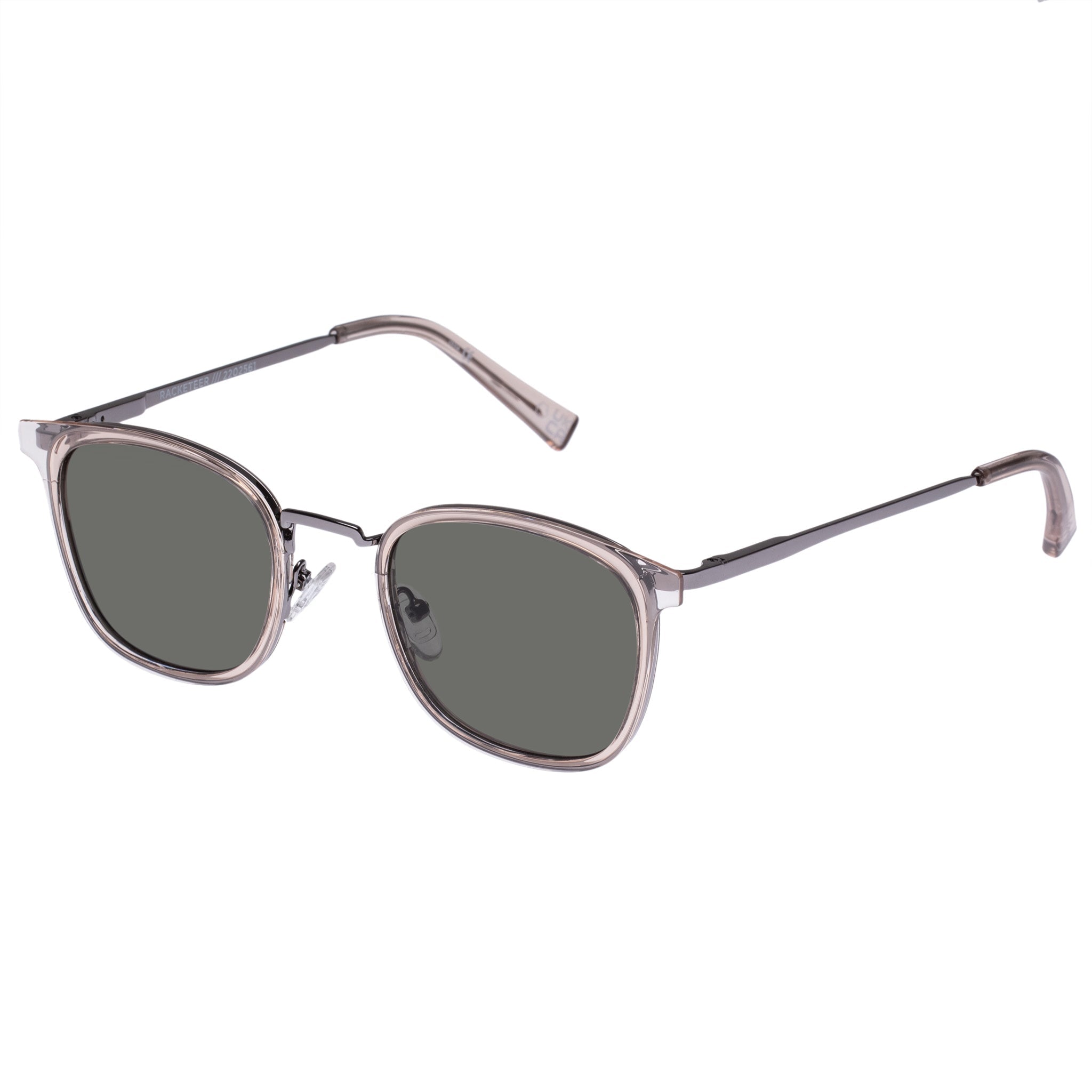 LE SPECS RACKETEER Vintage Clear Sunglasses | PresenceConcept.com