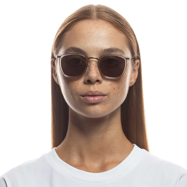 LE SPECS RACKETEER Vintage Clear Sunglasses | PresenceConcept.com