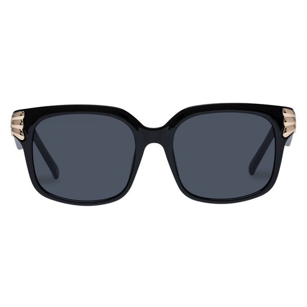 LE SPECS SHELL SHOCKED Black Sunglasses | PresenceConcept.com