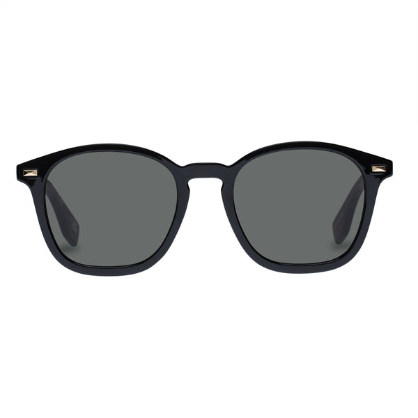 LE SPECS SIMPLASTIC Black (Le Sustain Collection) Sunglasses | PresenceConcept.com