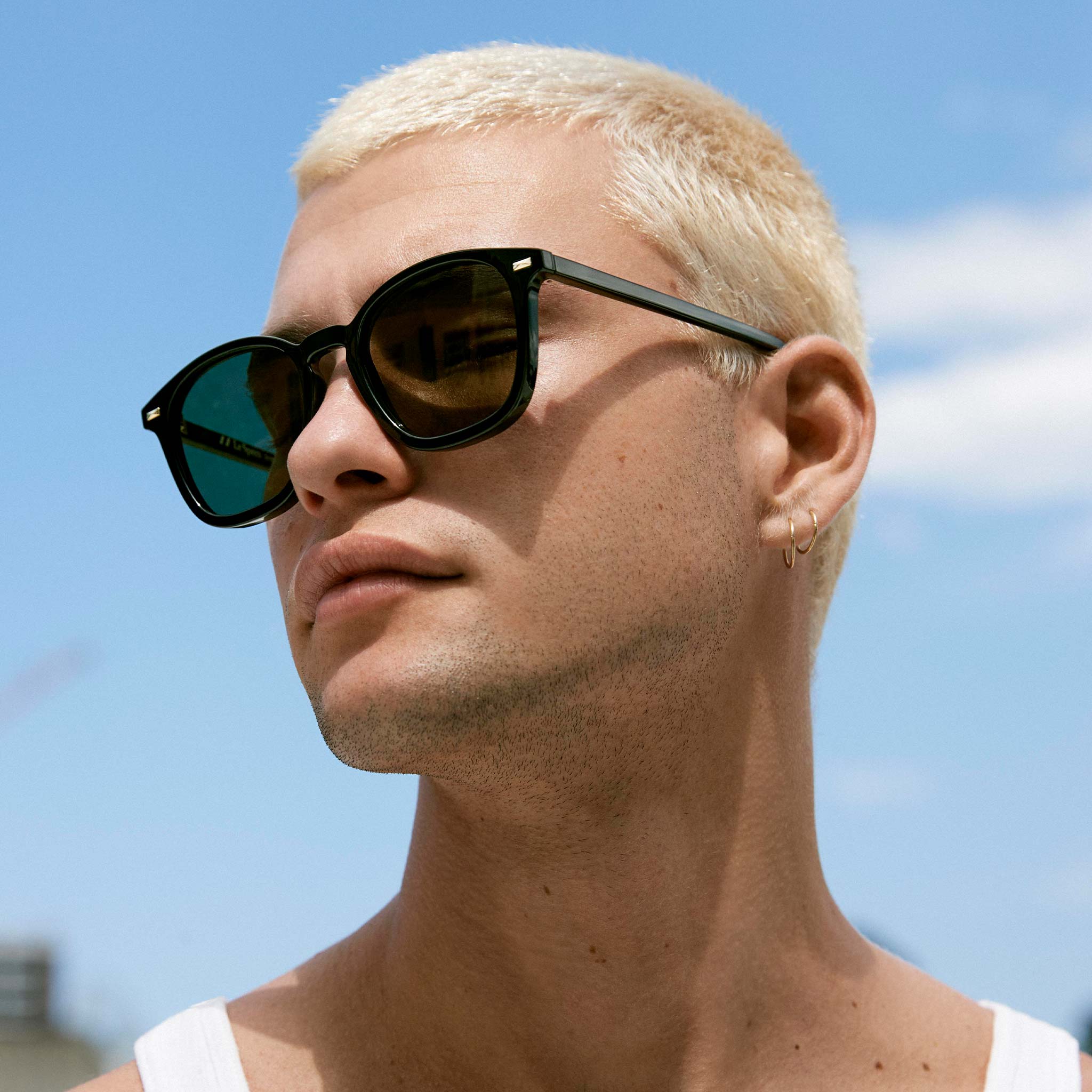 LE SPECS SIMPLASTIC Black (Le Sustain Collection) Sunglasses | PresenceConcept.com