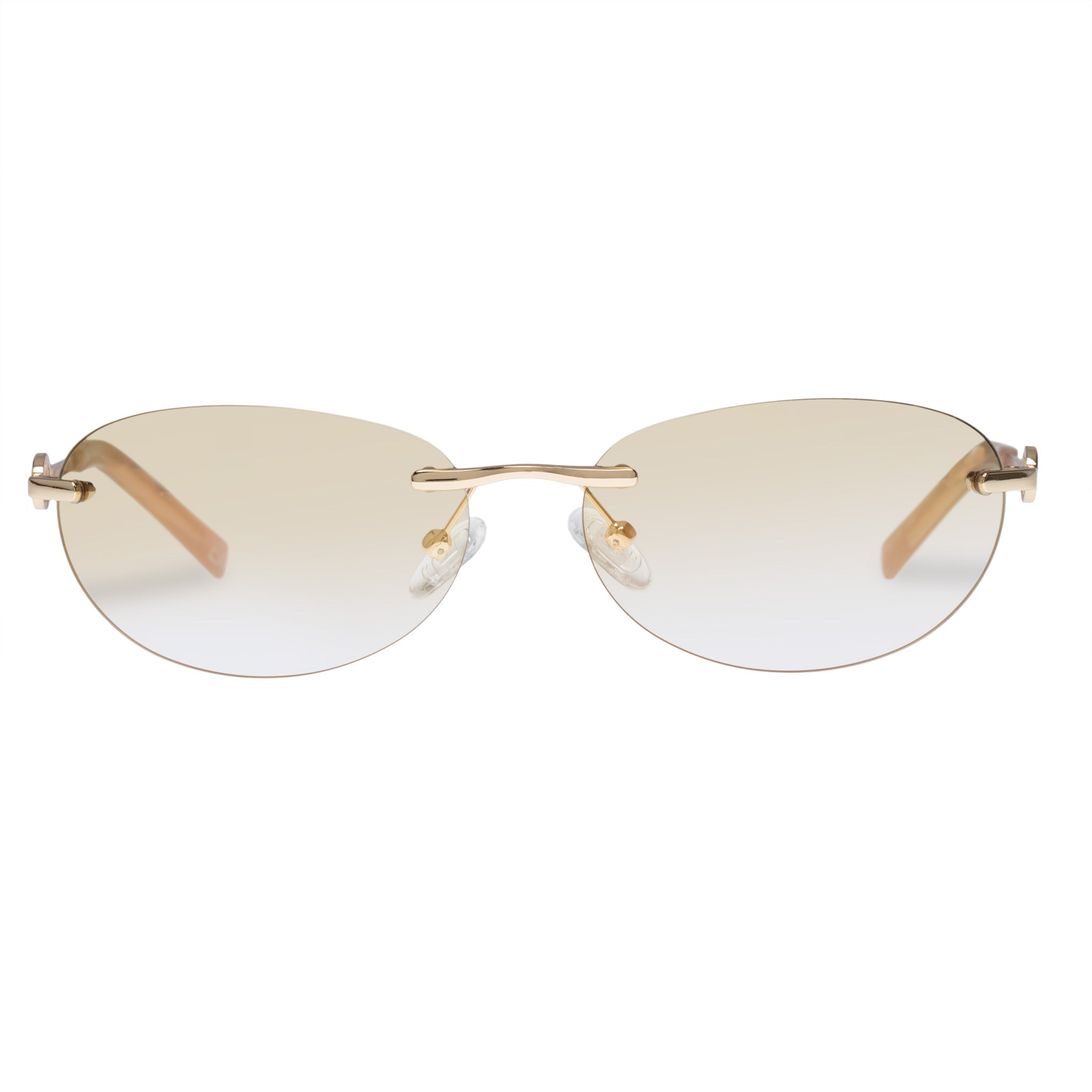 LE SPECS SLINKY Gold Sunglasses | PresenceConcept.com